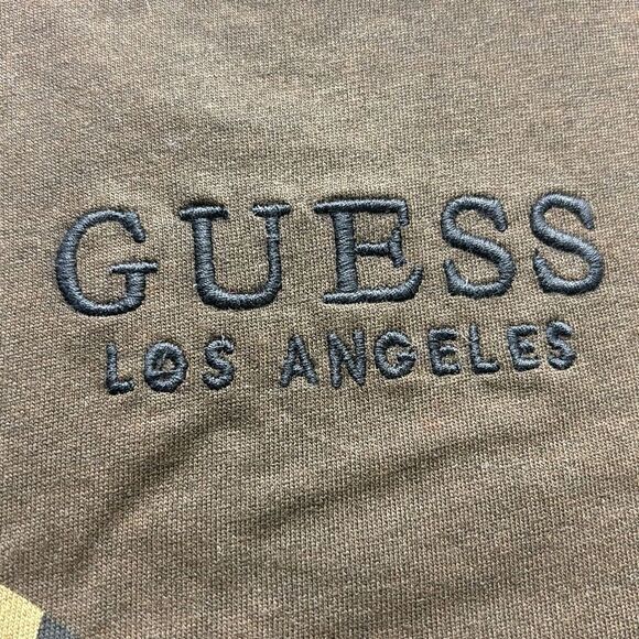 NWT GUESS Anderson Fashion Crew Camo t shirt Sz M camouflage - Picture 3 of 6
